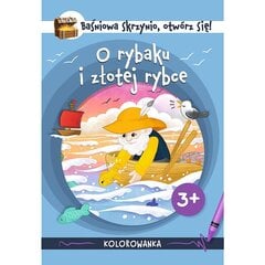 сказочный сундук - рыбак и золотая рыбка цена и информация | Книжки - раскраски | 220.lv