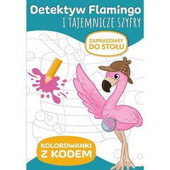 flamingo detektīvs - laipni lūdzam pie galda cena un informācija | Krāsojamās grāmatas | 220.lv