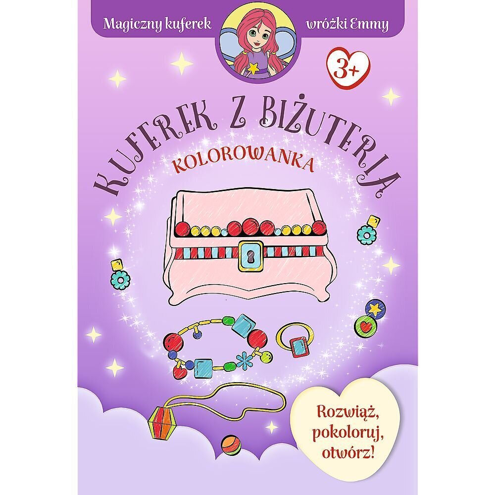 grāmatas bērniem pasaku emmas gadījums - dekorācijas цена и информация | Krāsojamās grāmatas | 220.lv