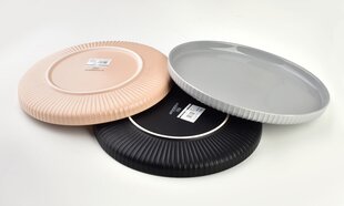 SHIVONNE šķīvis, 23xh3 cm, rozā цена и информация | Посуда, тарелки, обеденные сервизы | 220.lv