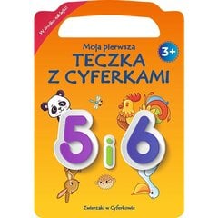 dzīvnieki ar cipariem - cipariem 5 un 6 cena un informācija | Krāsojamās grāmatas | 220.lv