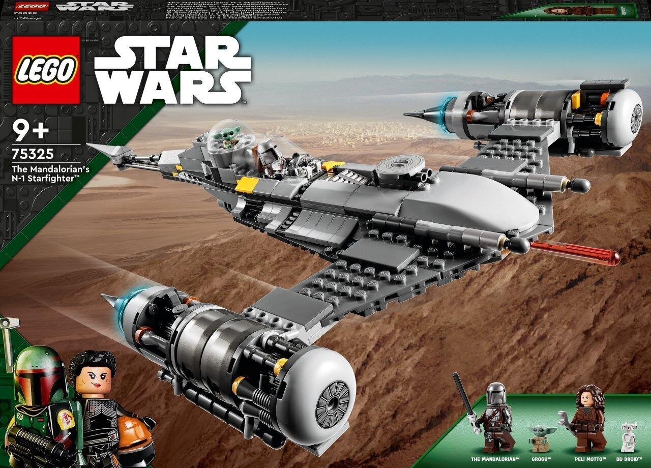 75325 LEGO® Star Wars Mandalorian N-1 zvaigžņu kuģis cena un informācija | Konstruktori | 220.lv