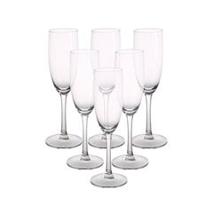 DIAMOND šampanieša glāzes, 180 ml, 6 gab. cena un informācija | Glāzes, krūzes, karafes | 220.lv