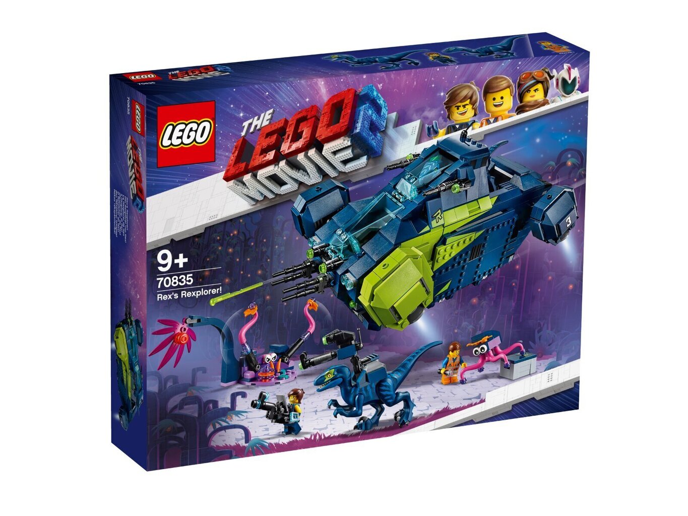 70835 LEGO® Movie Kosmosa kuģis Rex Reexplorer цена и информация | Konstruktori | 220.lv