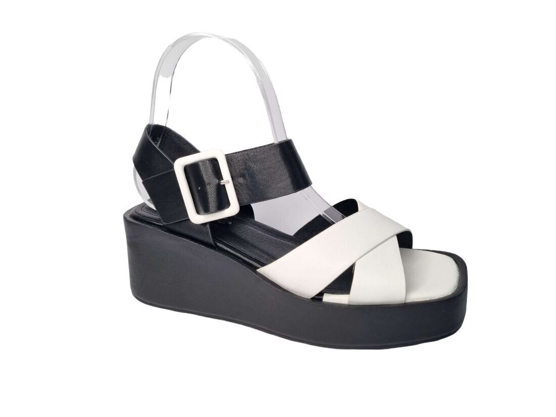 Sieviešu sandales uz platformas WEIDE, baltas. цена и информация | Sieviešu sandales | 220.lv
