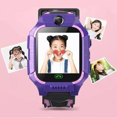 Viedpulkstenis bērniem ar zvanu funkciju,fotokameru,LBS pozicionēšanu, spēlēm.lukturi(violetas) cena un informācija | Viedpulksteņi (smartwatch) | 220.lv