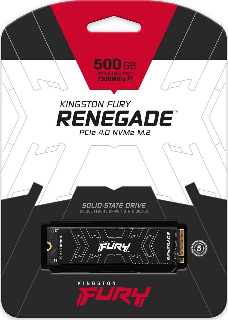 Kingston SFYRS/500G цена и информация | Iekšējie cietie diski (HDD, SSD, Hybrid) | 220.lv