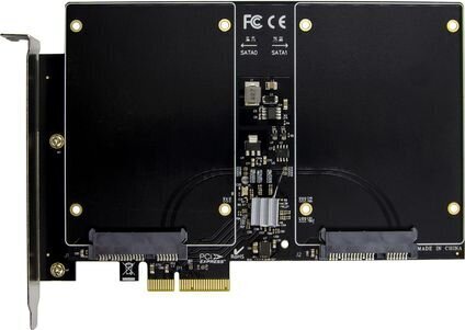 Kontroler ProXtend PCIe x4 - 2x SATA III (PX-SR-10257) цена и информация | Kontrolieri | 220.lv