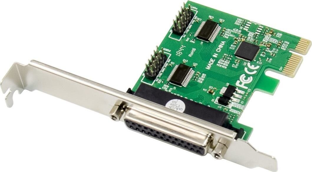 Kontroler ProXtend PCIe 2.0 x1 - LPT + 2x RS-232 (PX-SP-55011) cena un informācija | Kontrolieri | 220.lv