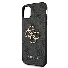 Guess GUHCN654GMGGR, piemērots iPhone 11 Pro Max, pelēks cena un informācija | Telefonu vāciņi, maciņi | 220.lv