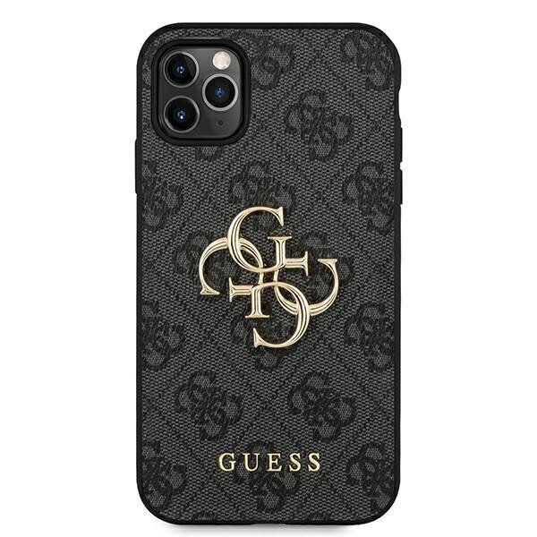 Guess GUHCN654GMGGR, piemērots iPhone 11 Pro Max, pelēks cena un informācija | Telefonu vāciņi, maciņi | 220.lv