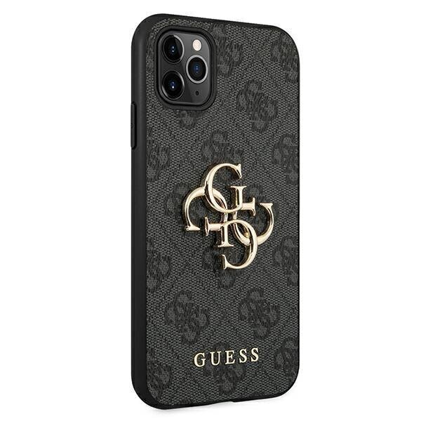 Guess GUHCN654GMGGR, piemērots iPhone 11 Pro Max, pelēks цена и информация | Telefonu vāciņi, maciņi | 220.lv