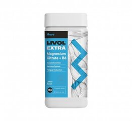Livol Extra Magnija citrāts + B6 košļājamās tab. N100 cena un informācija | Vitamīni, preparāti, uztura bagātinātāji labsajūtai | 220.lv