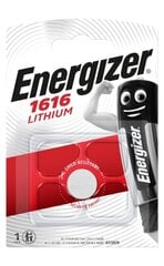 ENERGIZER Lithium CR1616 3V B1 baterija, 55 mAh (diam.16mm x 1.6mm) цена и информация | Батарейки | 220.lv