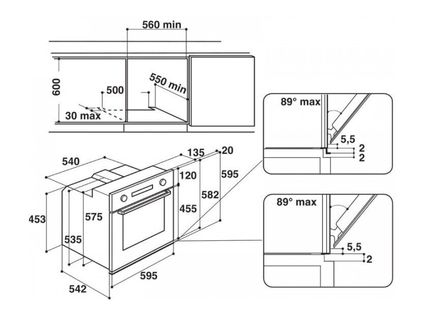 Whirlpool AKP 745 WH cena un informācija | Cepeškrāsnis | 220.lv