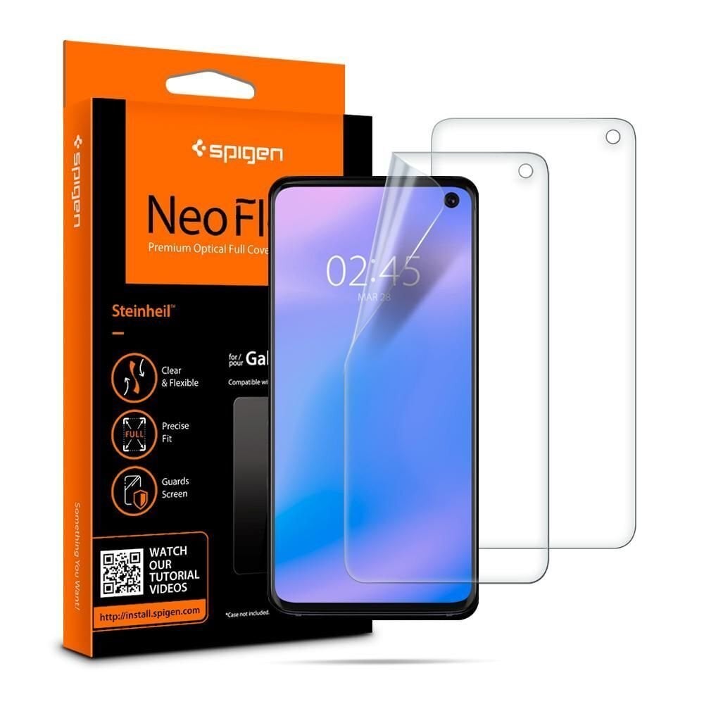 Ekrāna stikls Spigen Neo Flex HD paredzēts Galaxy S10 цена и информация | Ekrāna aizsargstikli | 220.lv