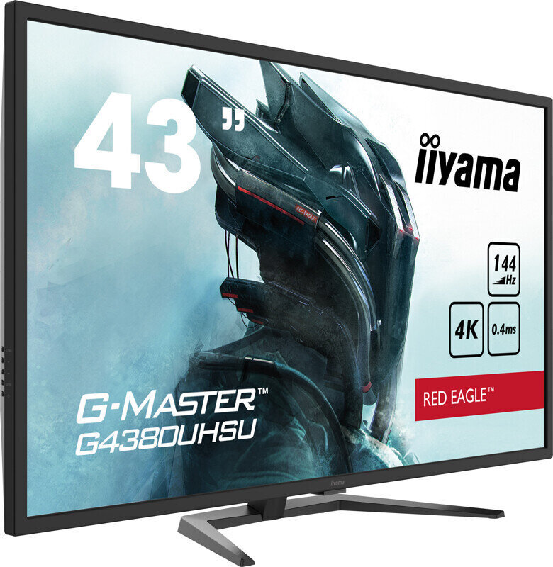 Iiyama Red Eagle Gaming Monitor G-Master G4380UHSU-B1 42.5 " цена и информация | Monitori | 220.lv