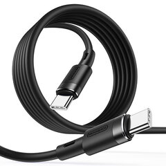 Joyroom JYR057BLK, USB-C - USB-C, 1.8m cena un informācija | Savienotājkabeļi | 220.lv