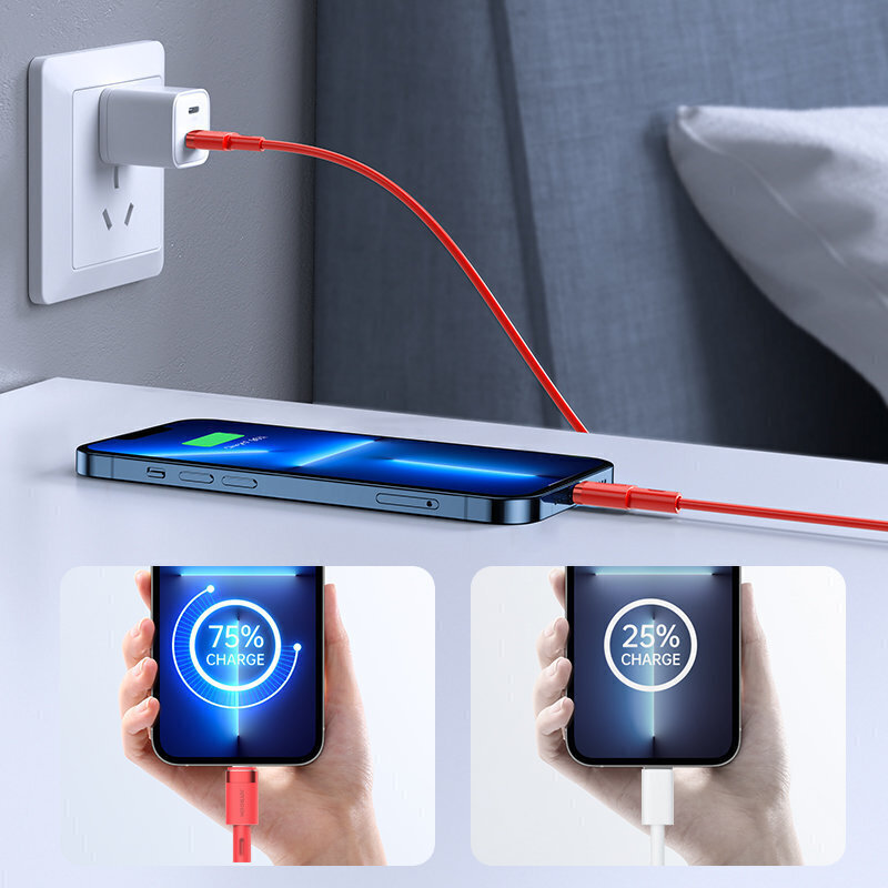 Joyroom, USB-C - Lightning, 1.2m цена и информация | Savienotājkabeļi | 220.lv