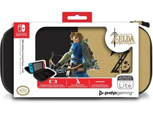 PDP Nintendo Switch Slim Travel Deluxe Case Zelda Breath of the Wild cena un informācija | PDP Datortehnika | 220.lv