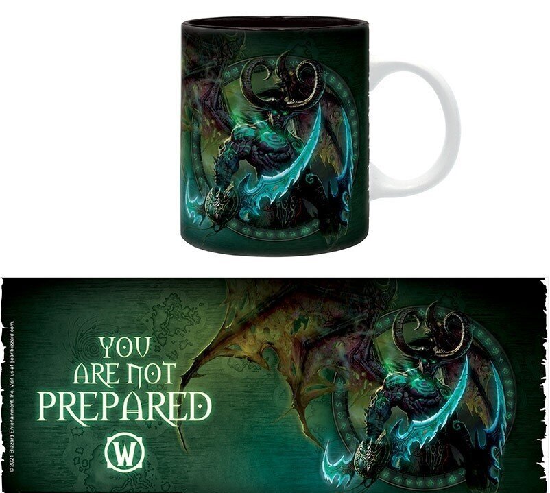 World Of Warcraft Illidan krūze (320ml) cena un informācija | Datorspēļu suvenīri | 220.lv