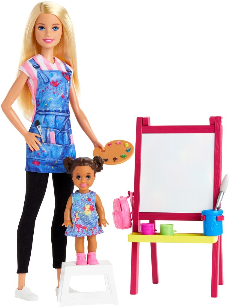 Barbie lelles mākslas skolotāja, GJM29 cena un informācija | Rotaļlietas meitenēm | 220.lv