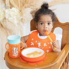 Набор посуды Baboo, с 4 месяцев, оранжевый цена и информация | Детская посуда, контейнеры для молока и еды | 220.lv