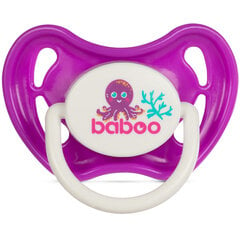 Baboo силиконовая круглая пустышка, 0+ месяцев, 2 шт цена и информация | Соски на бутылочку | 220.lv
