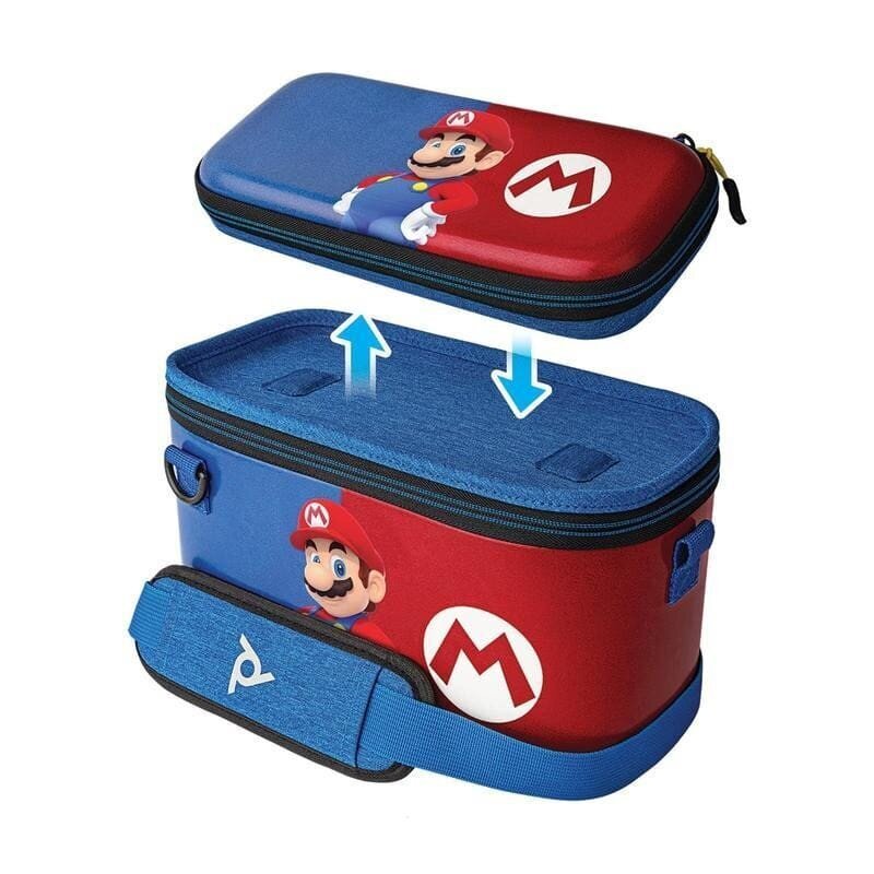 PDP Nintendo Mario Pull-N-Go Travel Case цена и информация | Gaming aksesuāri | 220.lv