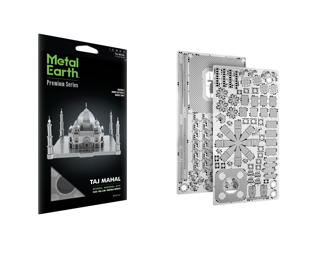 3D puzle Metal Earth Taj MahalI cena un informācija | Galda spēles | 220.lv