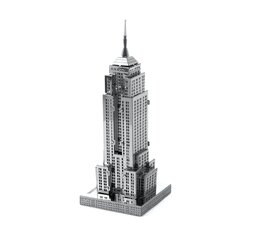 3D puzle Metal Earth Empire State Building cena un informācija | Galda spēles | 220.lv