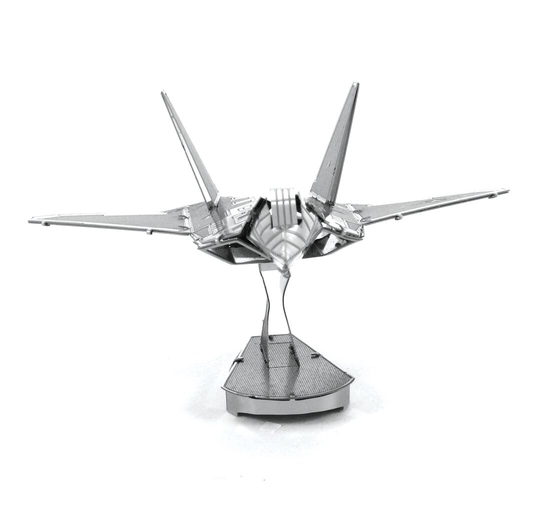 3D puzle Metal Earth Lidmašīna F-22 Raptor cena un informācija | Galda spēles | 220.lv