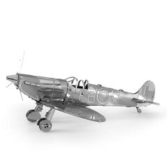 3D puzle Metal Earth Lidmašīna Supermarine Spitfire cena un informācija | Galda spēles | 220.lv