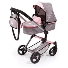 Кукольная коляска Dolls pram Combi Vario grey 18433AA/2 цена и информация | Игрушки для девочек | 220.lv