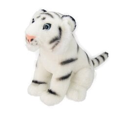 Wild Planet mīkstā rotaļlieta Baltais Tīģeris 25 cm cena un informācija | Mīkstās (plīša) rotaļlietas | 220.lv