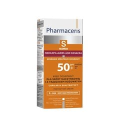 Pharmaceris S Capilar Sun Protect SPF 50+ крем для лица 50ml цена и информация | Кремы от загара | 220.lv