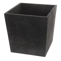 Термогоршок для растении Cubic, чёрный, 48 x 48 x 48 см цена и информация | Ящики для рассады | 220.lv