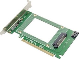 Kontroler ProXtend ProXtend PCIe X16 U.2 SFF8639 SSD Adapter Card цена и информация | Контроллеры | 220.lv