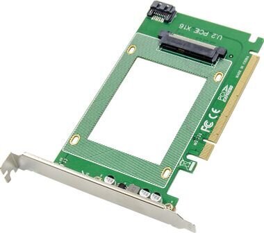 Kontroler ProXtend ProXtend PCIe X16 U.2 SFF8639 SSD Adapter Card cena un informācija | Kontrolieri | 220.lv