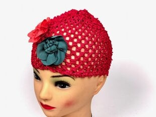 Детская шляпочка, Kрасный цена и информация | Шапки, перчатки, шарфы для девочек | 220.lv