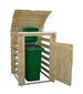 Timbela koka konstrukcija konteineram M606 cena un informācija | Dārza mājiņas, šķūņi, malkas nojumes | 220.lv