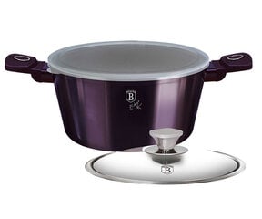 Berlinger Haus titāna katls, 24cm, BH-6629 purple цена и информация | Кастрюли, скороварки | 220.lv