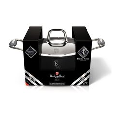 berlinger haus 24cm titan cook bh-1677 black royal цена и информация | Кастрюли, скороварки | 220.lv