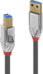 CABLE USB3.0 A-B 2M/CROMO 36662 LINDY цена и информация | Кабели для телефонов | 220.lv