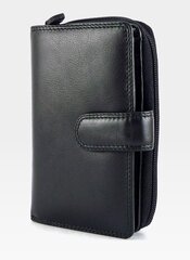 Женский кожаный кошелек Visconti HT33, черный цена и информация | Женские кошельки, держатели для карточек | 220.lv