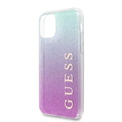 Guess GUHCN58PCUGLPBL, piemērots iPhone 11 Pro, rozā/zila cena un informācija | Telefonu vāciņi, maciņi | 220.lv