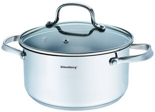 KLAUSBERG katls 3,3 L KB-7213 цена и информация | Кастрюли, скороварки | 220.lv