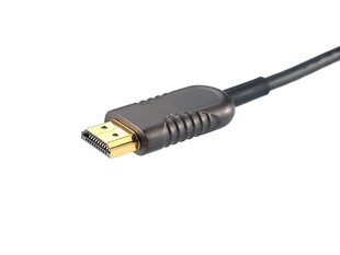 Ātrdarbīgs HDMI 2.0a optiskās šķiedras kabelis 15 m inakustik цена и информация | Кабели и провода | 220.lv