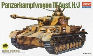 Модель для склеивания Academy 13234 GERMAN PANZER IV H/J 1/35 цена и информация | Склеиваемые модели | 220.lv