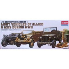 Līmējams modelis Academy 13416 GROUND VEHICLE SERIES-1 1/72 cena un informācija | Līmējamie modeļi | 220.lv